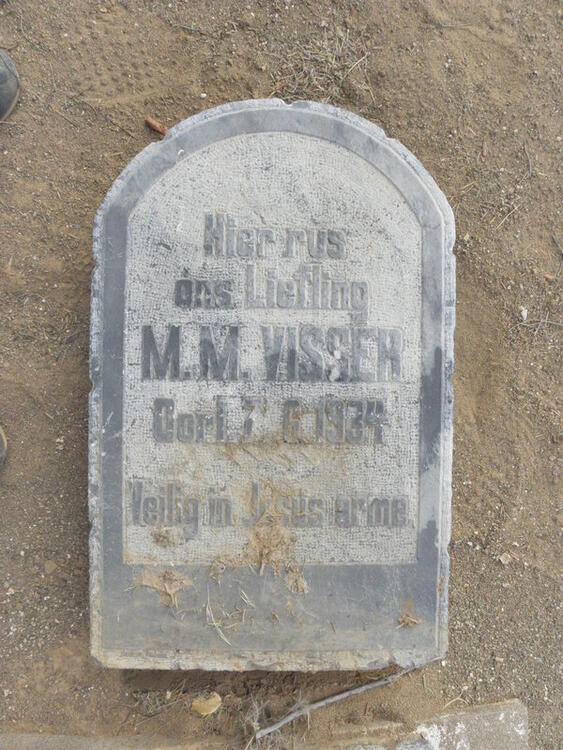 VISSER M.M. -1934