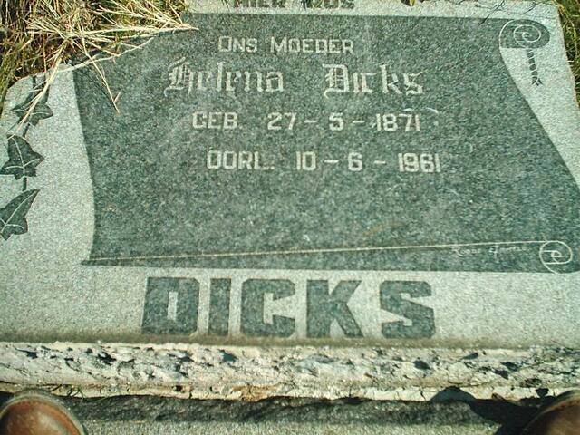 DICKS Helena 1871-1961