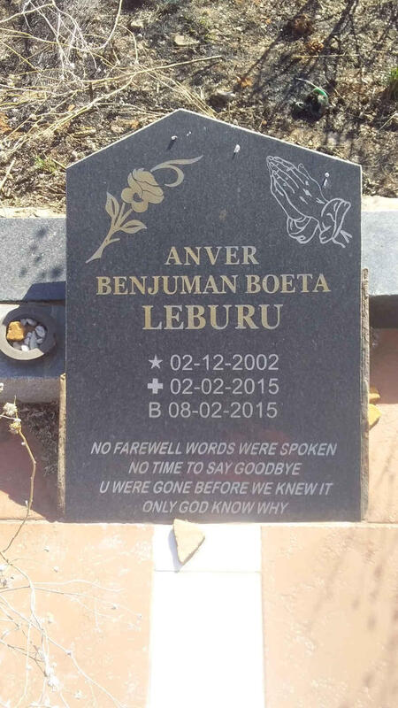 LEBURU Anver Benjuman Boeta 2002-2015