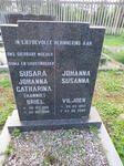 BRIEL Susara Johanna Catharina 1916-1998 :: VILJOEN Johanna Susannna 1943-2005