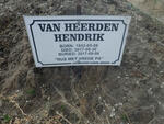 HEERDEN Hendrik, van 1953-2017