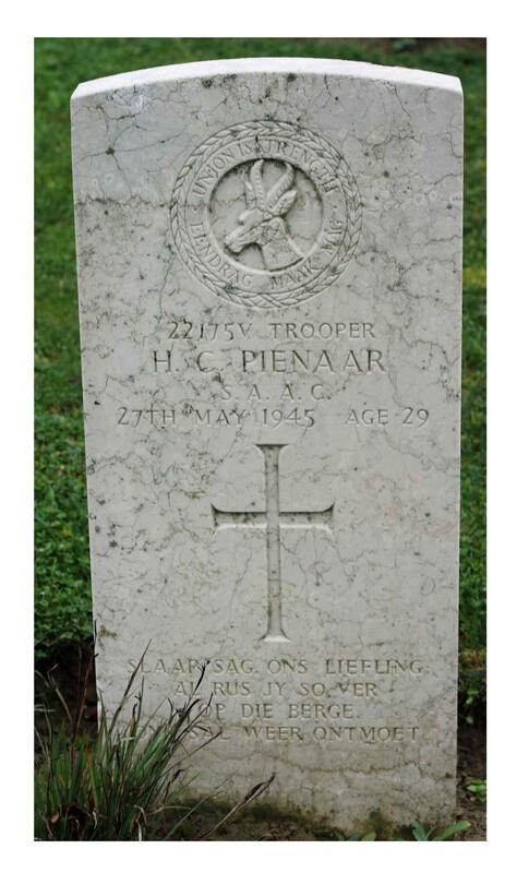 PIENAAR H.C. -1945
