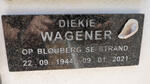 WAGENER Diekie 1944-2021