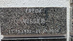 VISSER Freda 1932-2004