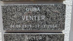 VENTER Ouma 1919-2004