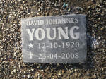 YOUNG David Johannes 1920-2008