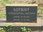 LOTRIET Christoffel Jacobus 1941-1992