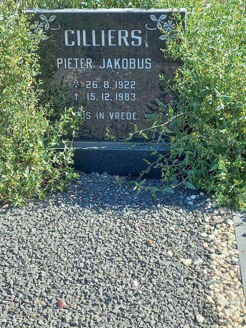 CILLIERS Pieter Jakobus 1922-1983