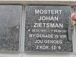 MOSTERT Johan Zietsman 1941-2012