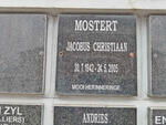 MOSTERT Jacobus Christiaan 1942-2005