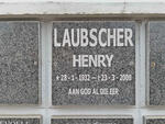 LAUBSCHER Henry 1932-2008