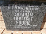 FOURIE Abraham Liebrecht 1940-1997