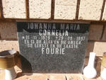 FOURIE Johanna Maria Cornelia 1929-1997