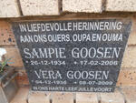 GOOSEN Sampie 1934-2006 & Vera 1936-2009
