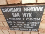 WYK Coenraad Hendrik, van 1936-2004