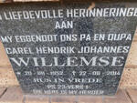 WILLEMSE Carel Hendrik Johannes 1952-2014