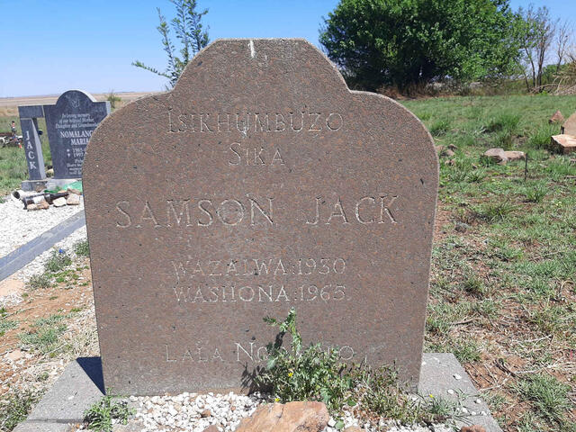 JACK Samson 1930-1965