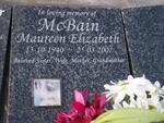 McBAIN Maureen Elizabeth 1940-2007