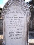 MOSTERT Hendrik Johannes Machiel 1863-1942 & Elizabeth Maria LOMBARD 1870-1940