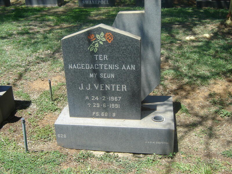 VENTER J.J. 1967-1991