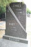 BASSON Ennes 1904-1995 & Baby 1905-1994