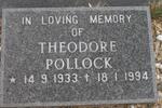 POLLOCK Theodore 1933-1994