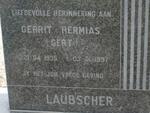 LAUBSCHER Gerrit Hermias 1935-1997