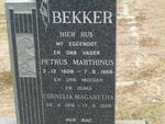 BEKKER Petrus Marthinus 1909-1966 & Cornelia Margaretha 1918-1986