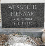 PIENAAR Wessel D. 1884-1926