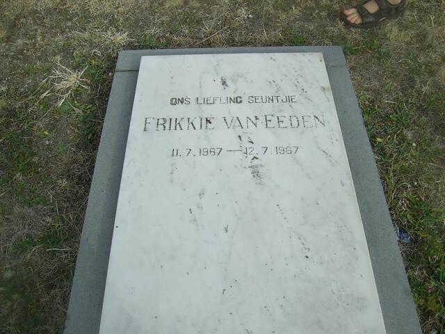 EEDEN Frikkie, van 1967-1967
