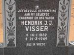 VISSER Hendrik J.J. 1889-1969