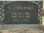 DELPORT G.J. 1905-1957