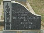 EKSTEEN Johannes Cornelius Uys 1903-1989