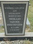 WESTHUYZEN Nicolaas, van der 1896-1973