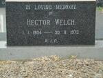 WELCH Hector 1904-1973