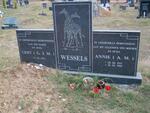WESSELS G.J.M. 1934- & A.M. 1937-2001