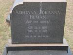 HUMAN Adriana Johanna nee VAN VUUREN 1898-1984