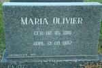 OLIVIER Maria 1916-1997