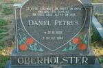 OBERHOLSTER Daniel Petrus 1920-1994