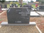 LUBBE Martha Maria nee VOSLOO 1915-1988