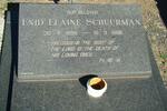 SCHUURMAN Enid Elaine 1899-1986