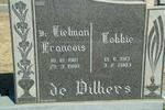 VILLIERS Tielman Francois, de 1910-1980 & Tokkie 1913-2003