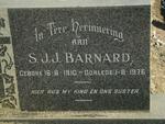BARNARD S.J.J. 1910-1976