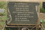 WILSON Peter 1878-1955