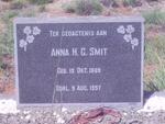 SMIT Anna H.C. 1889-1957