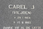 GROBLER Carel J. 1924-1993 & Mona 1927-1986 