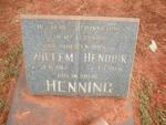 HENNING Willem Hendrik 1917-1978