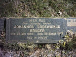 KRUGER Johannes Lodewickus 1890-1957