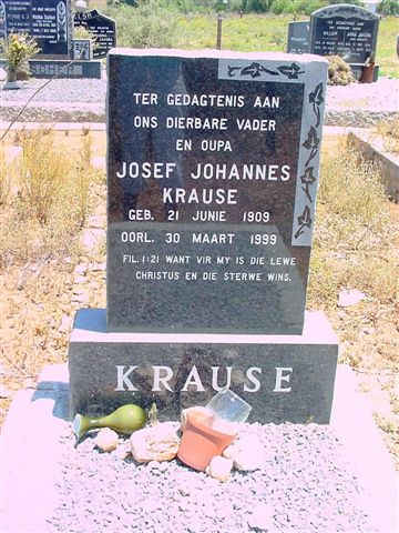 KRAUSE Josef Johannes 1909-1999