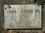 ANDERSON James -1922